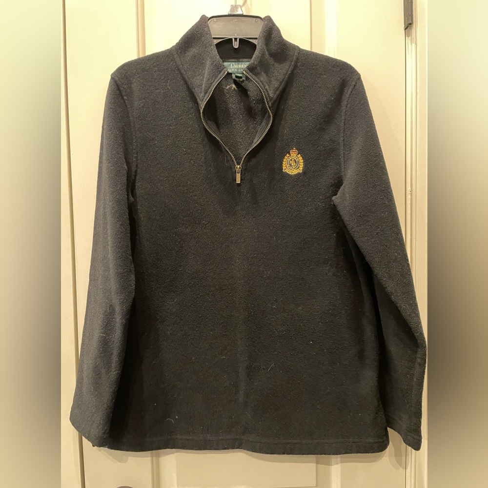 Lauren Ralph Lauren Fleece 1/4 zipper pullover sweater